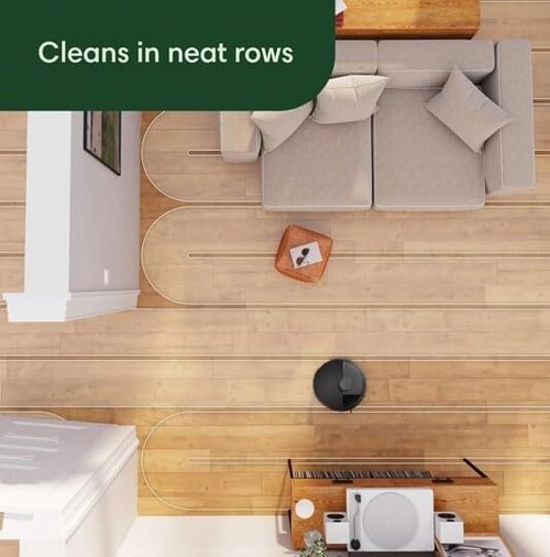 iRobot Roomba 104 Vacuum & Mop Robot - Self-Emptying for 75 Days, Powerful Suction, Ideal for Pet Hair | Smart Navigation