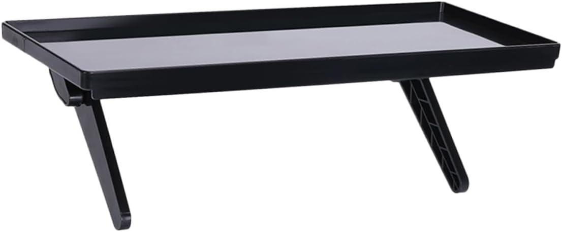Desktop Organizer Monitor Shelf - Stylish TV Riser and Storage Bracket