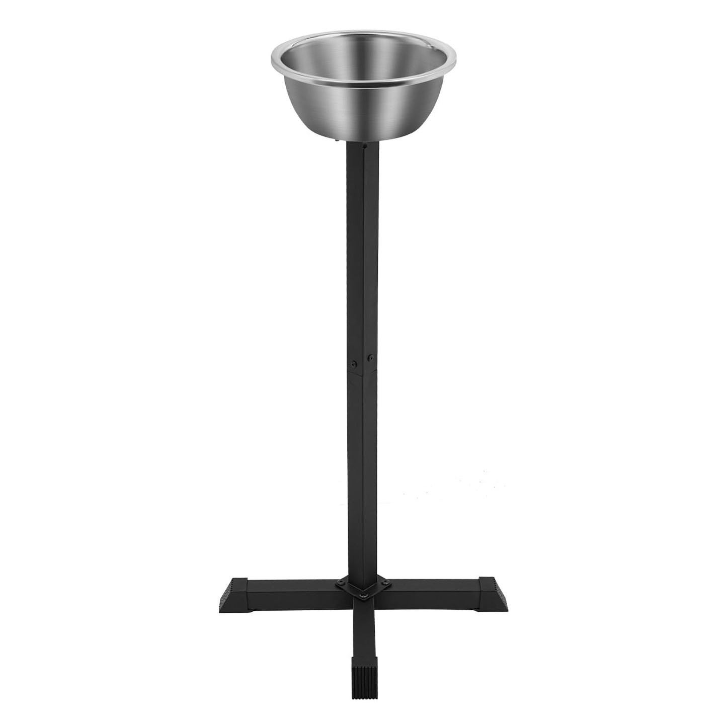 GUIAFUHYE 21.6*21.6*42.3 in Freestanding Holder with Bowl, Portable Gym Chalk Stand for Physical Education Teacher, Athlete, Gymnastics, Weight Lifting, Climbing Sports Supplies Accessories