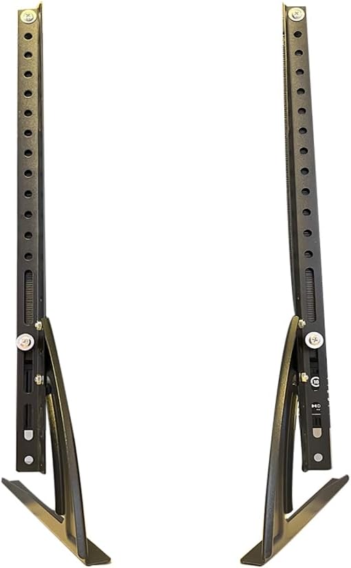Aliotech 32 70 inches 800x500mm, 68Ibs(Black) Universal TV Stand Tabletop TV Stand Mount for to Plasma LED LCD Flat