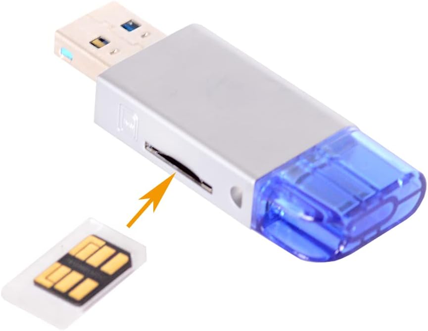 cablecc 2.0 USB-C Type C/USB to NM Nano Memory Card & TF Micro Card Reader for Huawei Cell Phone & Laptop