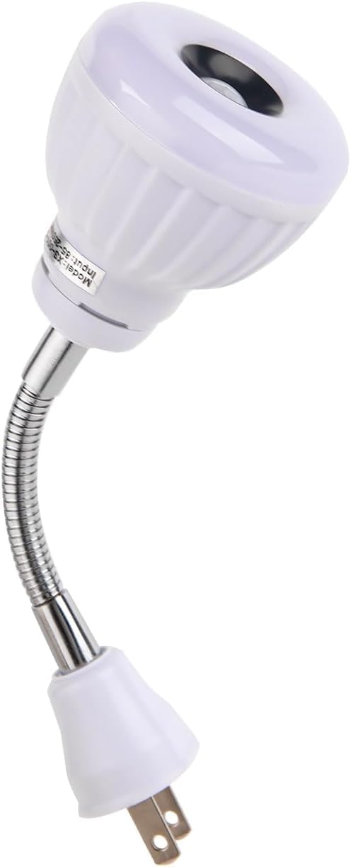 eyesfon (5, Plug in Motion Sensor Light, Dusk to Dawn Night Light AC Outlet Plug-in Wall Stair Lamp Indoor Smart Motion