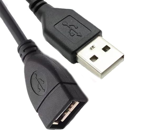 UIGOCLE (5FT) Replacement USB Type-A to USB extension cable male and female data transfer adapters and chargers