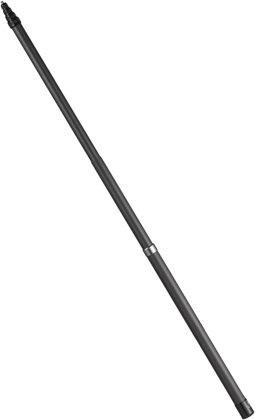 Camnoon 1/4 Inch 45.5cm-280cm/ 17.9in-110in Insta360 X2/ X3 Portable Selfie Stick Carbon Fiber Stand Camera Bracket