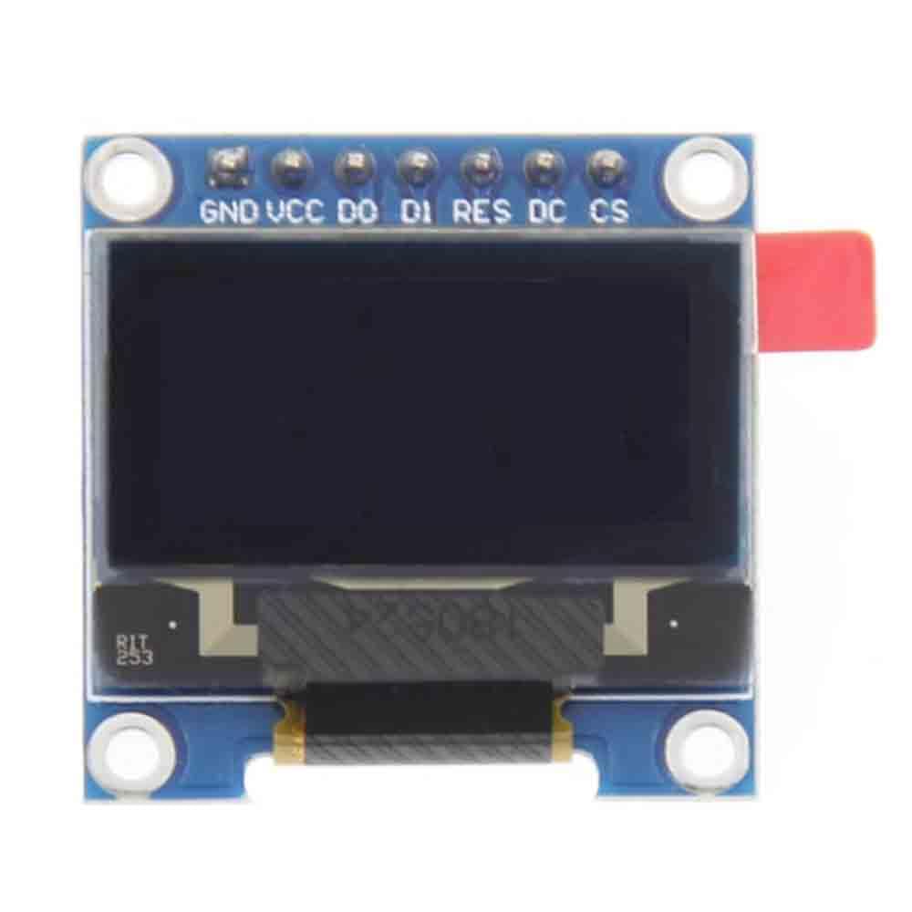 Senzooe 0.96 inch OLED display module LCD screen SPI serial port screen display (blue)