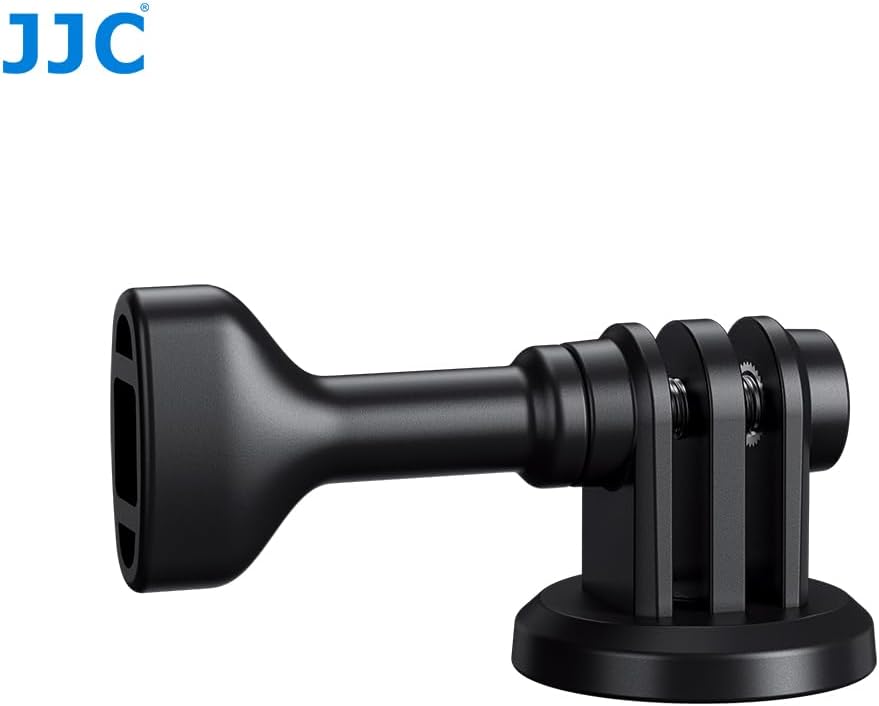 JJC 1/4"-20 5 4 3 13 12 11 10, 2 Action Camera Tripod Adaptor with Hole for Osmo Action Pro Tripod Mount Adapter Selfie