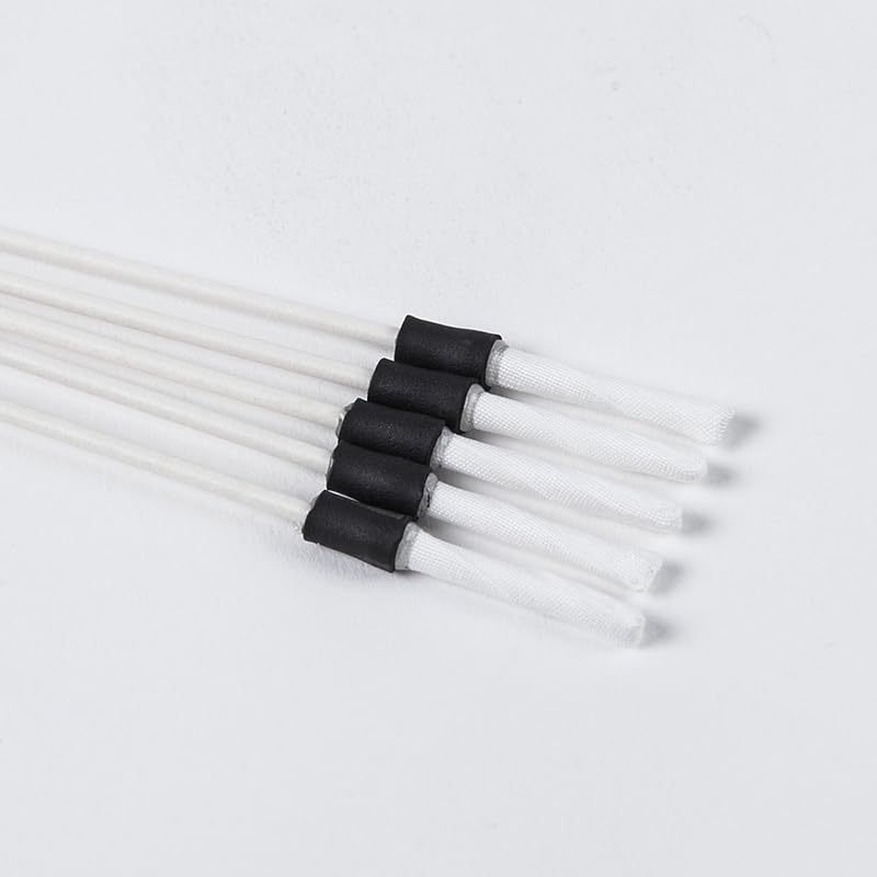 100pcs 2.5mm 2.5mm Fiber Cleaner Sticks for Cleaning apertures Ideal for ST/FC/SC Fiber Optic Connector, Adaptor