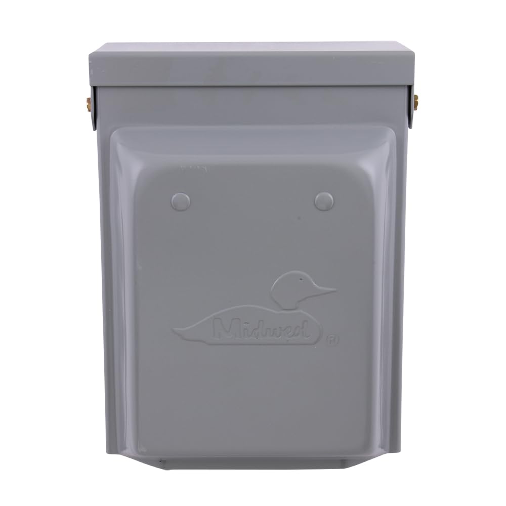 Midwest U261FP 40A Fused Evaporative Cooler Disconnect • 240V, 1 Phase • Metallic Switch with NEMA 14-20R & 5-20R Receptacles • NEMA 3R Surface Mount Enclosure • for Cooling Systems