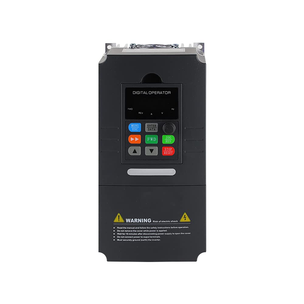 ATO 5hp Three Phase Output VFD Variable Frequency Drive, 240V 3.7 kW 3-Phase Input Output VFD Inverter for Three Phase AC Motor(240)