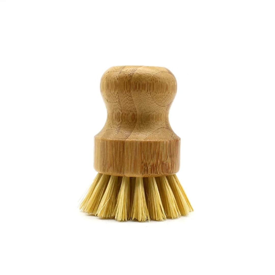 9-Piece Eco-Friendly Kitchen Cleaning Set – Bamboo Dish Brush, Bottle Brushes, Reusable Metal Straws & Cleaning Tools | Zero Waste Household Essentials | Sustainable & Durable Kitchen Accessories
