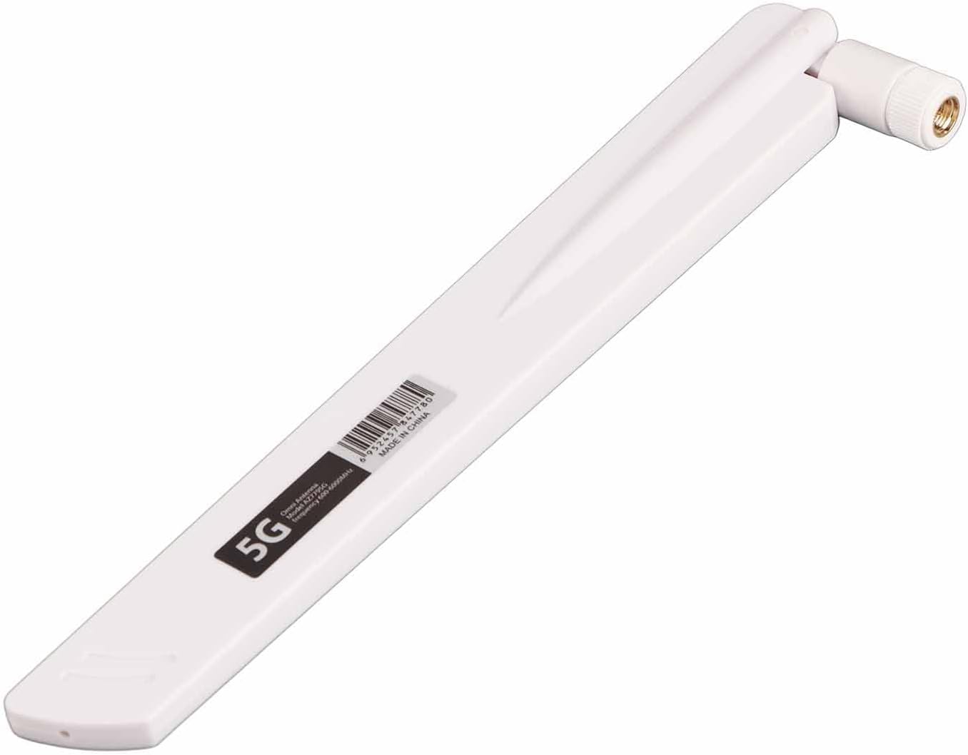 Walfront AZ7795G 18dbi 5G High Gain Antenna SMA Antenna Directional Full Band Antenna for Routers Monitoring (White)