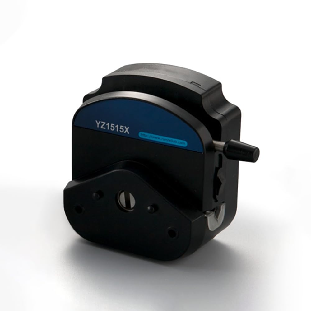 Peristaltic Pump Head YZ1515X YZ2515X with 3/6 Rollers 1700ml/min Laboratory Industry Peristaltic Pump for LiqidFilling Machine (YZ1515X Head-Black 3 Rotors)