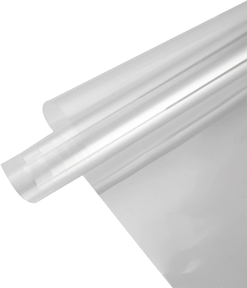 SW 8.3"x11.7" Rear Projector Film Adhesive Holographic Projection Film for Home Cinema and Office Presentation, Clear