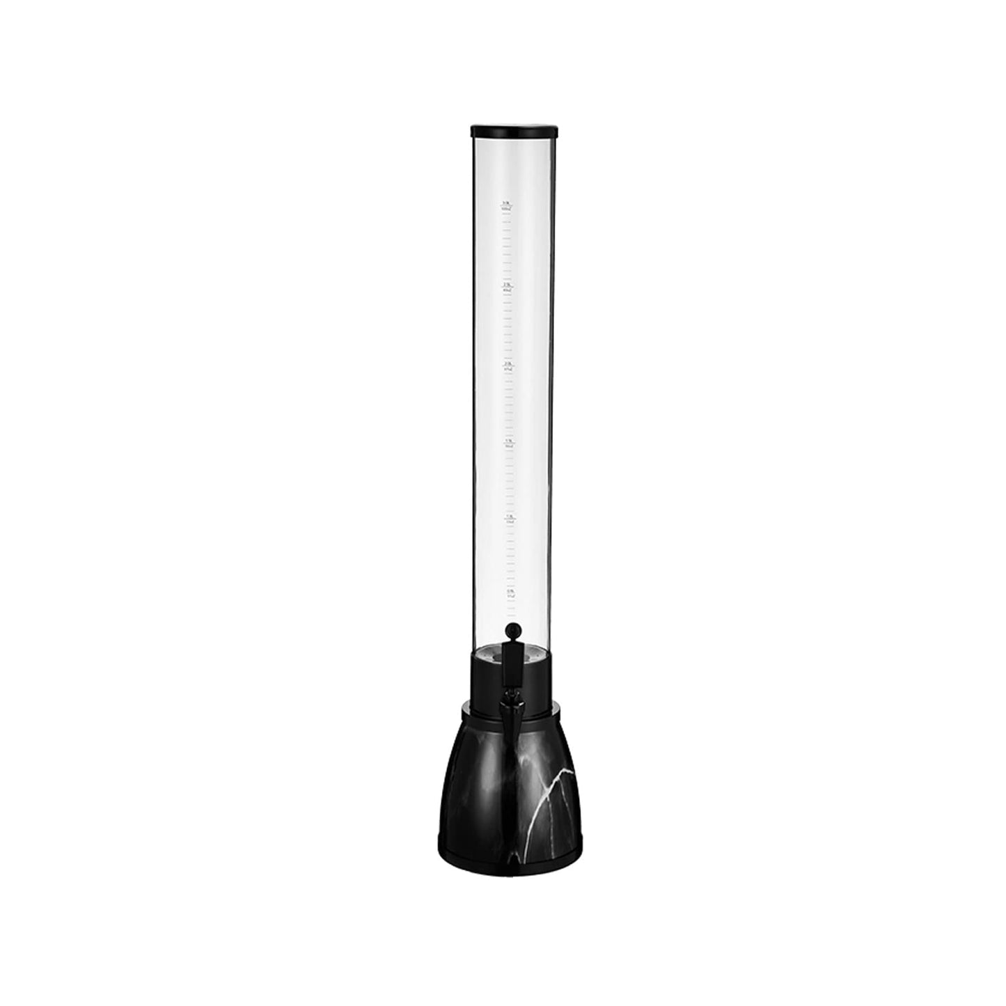 beverage tower 3 litre beer dispenser with tap Beer tower dispenser Multi-function beverage dispenser with clear scale for restaurants and bars Beer vending machine(Color:D)