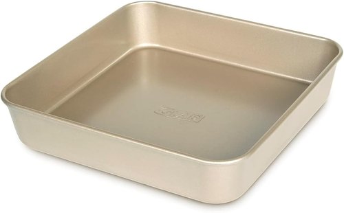 Glad Nonstick Square Baking Pan - Heavy Duty Metal Bakeware for Cakes & Brownies | 9 Inches