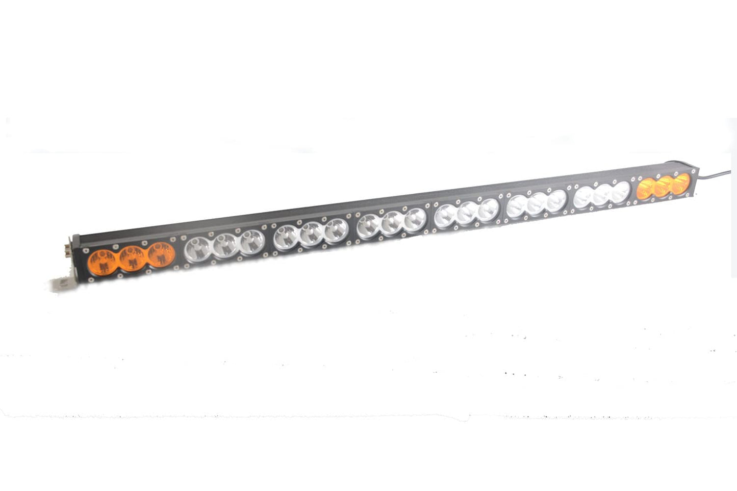 43 Inch 240W Off Road LED Light Bar Dual Color White Amber Yellow Spot Flood Combo Beam Work Diving Driving Fog Light for Ford GMC Ram UTV