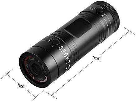 Zerone 1080P 720P IPX-4 Sport Action DV Camera, Mini Portable Full HD Audio Camera with Mic, Waterproof Bike Car Cam