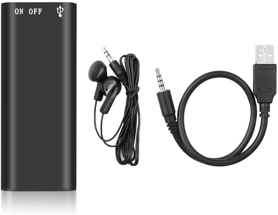 Generic 1pc 8GB MP3 Professional Voice-Activated Digital Recorder, High-Definition Noise-Canceling Player, Ultra-Thin