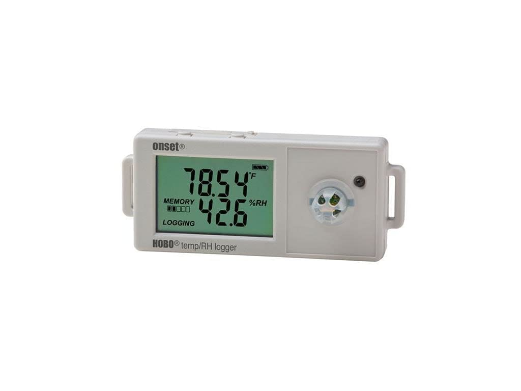Data Logger, External RH Sensor, 0.9 in. H