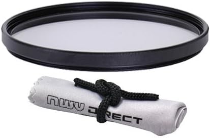 Vivitar 1A) (58mm) 65-013861) High Grade Multi-Coated Multi-Threaded UV (Skylight Filter + Nwv Direct Microfiber
