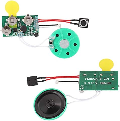 FOSA 60 DIY Greeting Card Chip, Seconds Music Sound Audio Voice Recording Module Device Chip Recordable Sound Chip