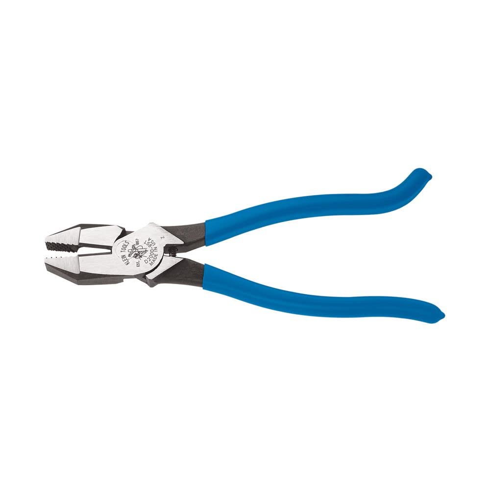 Klein Tools Tie Wire Reel and Heavy-Duty Ironworker's Pliers Bundle