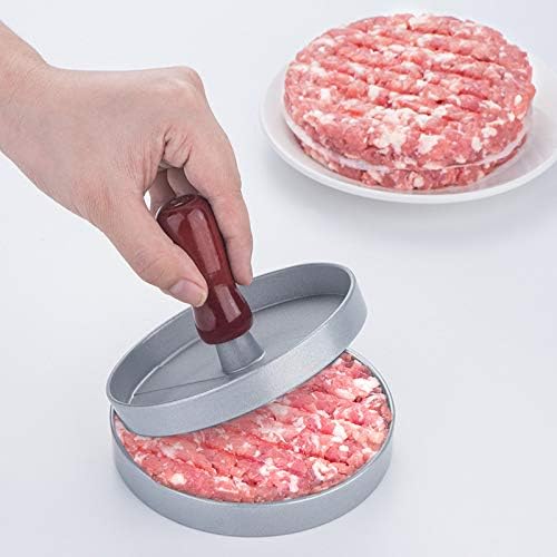 Skiennix Hamburger Press Patty Maker - 100% Free Patty Papers | Dishwasher Safe & BPA Free Kitchen Gadget