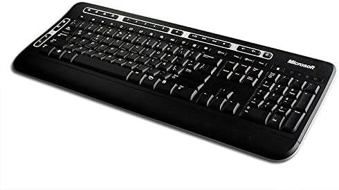 4Keyboard Spanish (Latin American) Non-Transparent Keyboard Sticker for Laptop, Desktop with White Lettering and Black