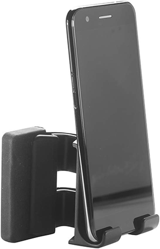 xcivi Smart Mobile Clip Holder for Desktop Monitor and Laptop Screen-Side Mount Holder for Duo Screen -Connect Your