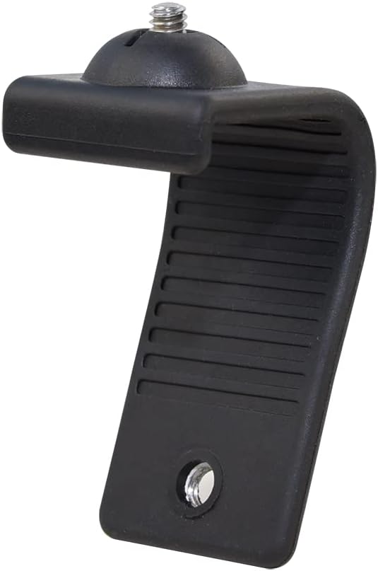 MOKOSE 360 1/4" Webcam Stand, Stands Bent Degrees for Mounting on a Monitor or Laptop Mount with Thread
