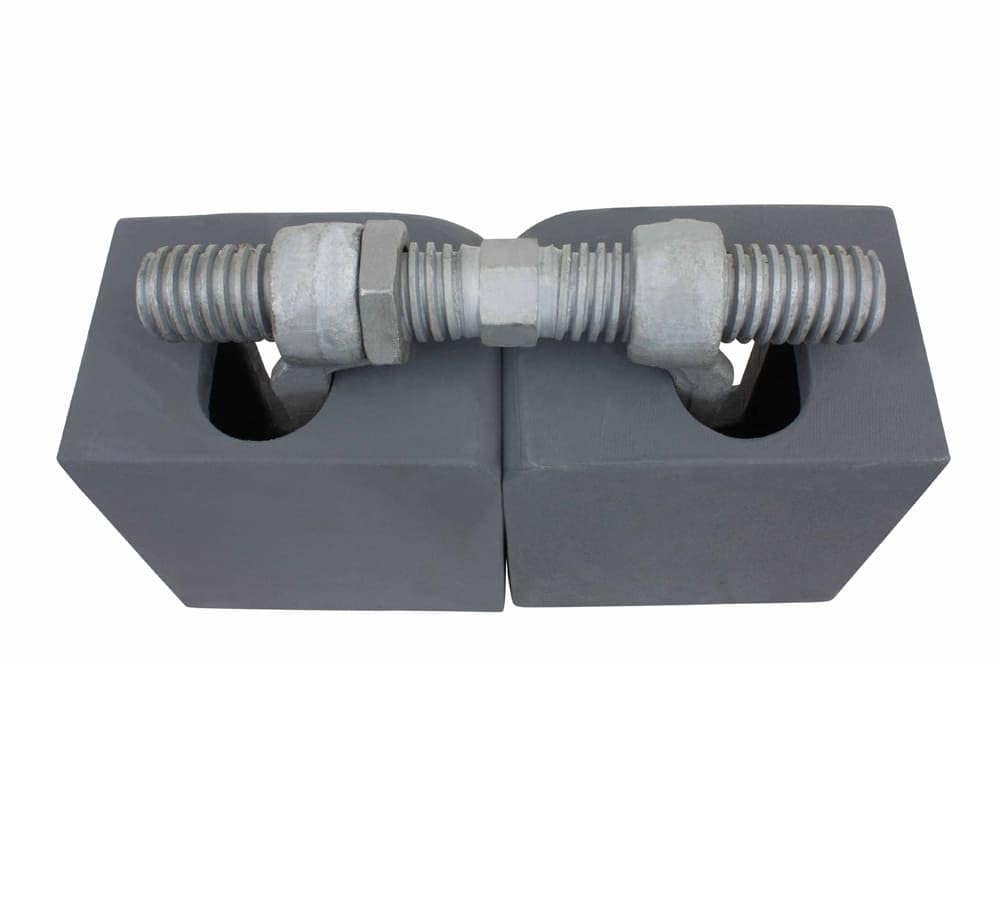 Mytee Products (8 Pack) SEA Rail Shipping Container Bridge Fittings Clamp- 260 mm Clamp, Brand New