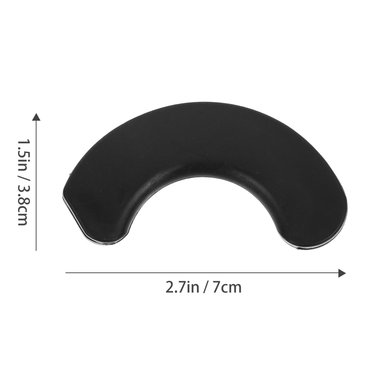 BESPORTBLE 20pcs Dumbbell Holder Pads Shockproof Protection Cushion Fitness Equipment Slip Workout Accessories for Home Gym Use
