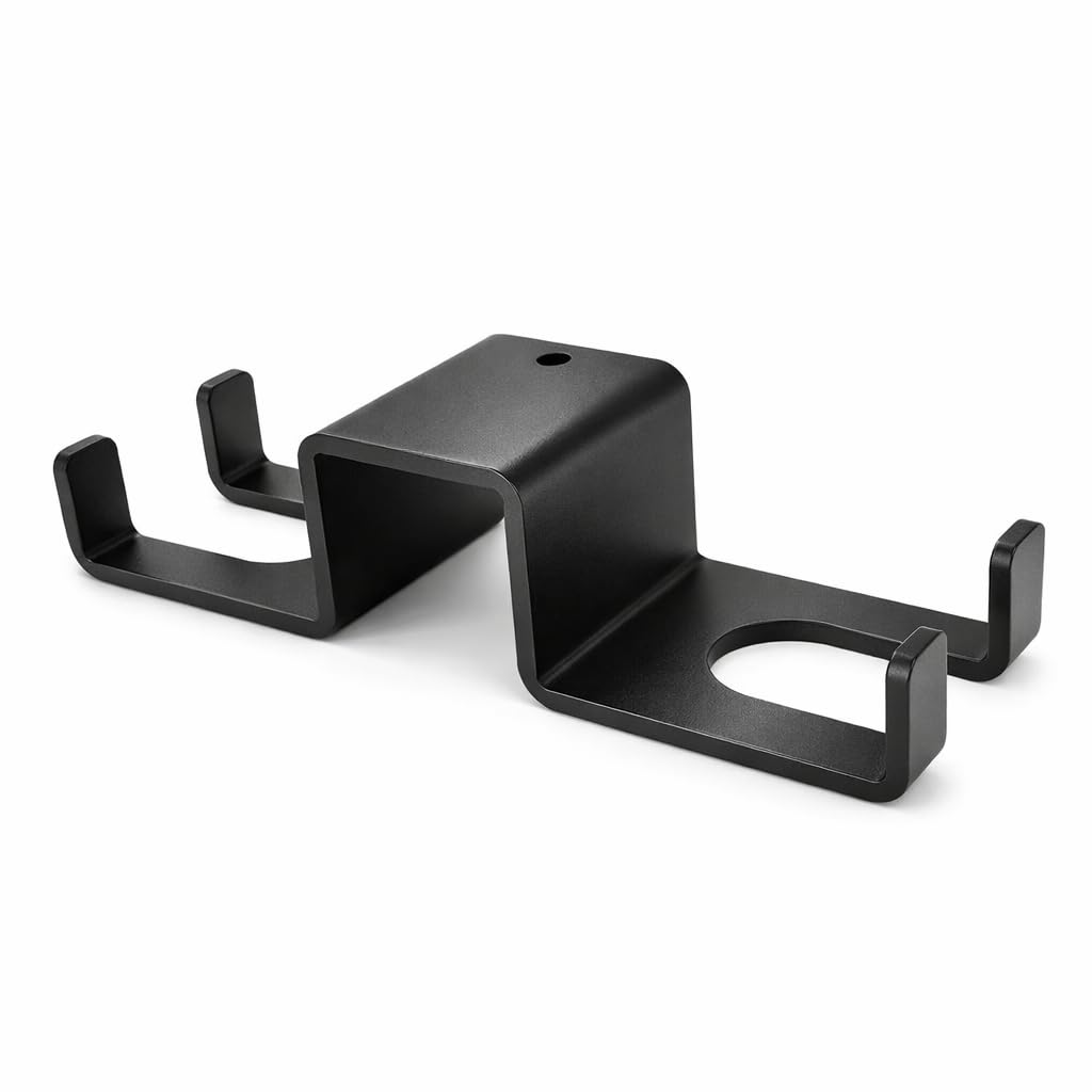 Vertical Barbell Rack, Wall Mounted Weight Storage, Space Saving Gym Organizer for Home Garage, Commercial Fitness