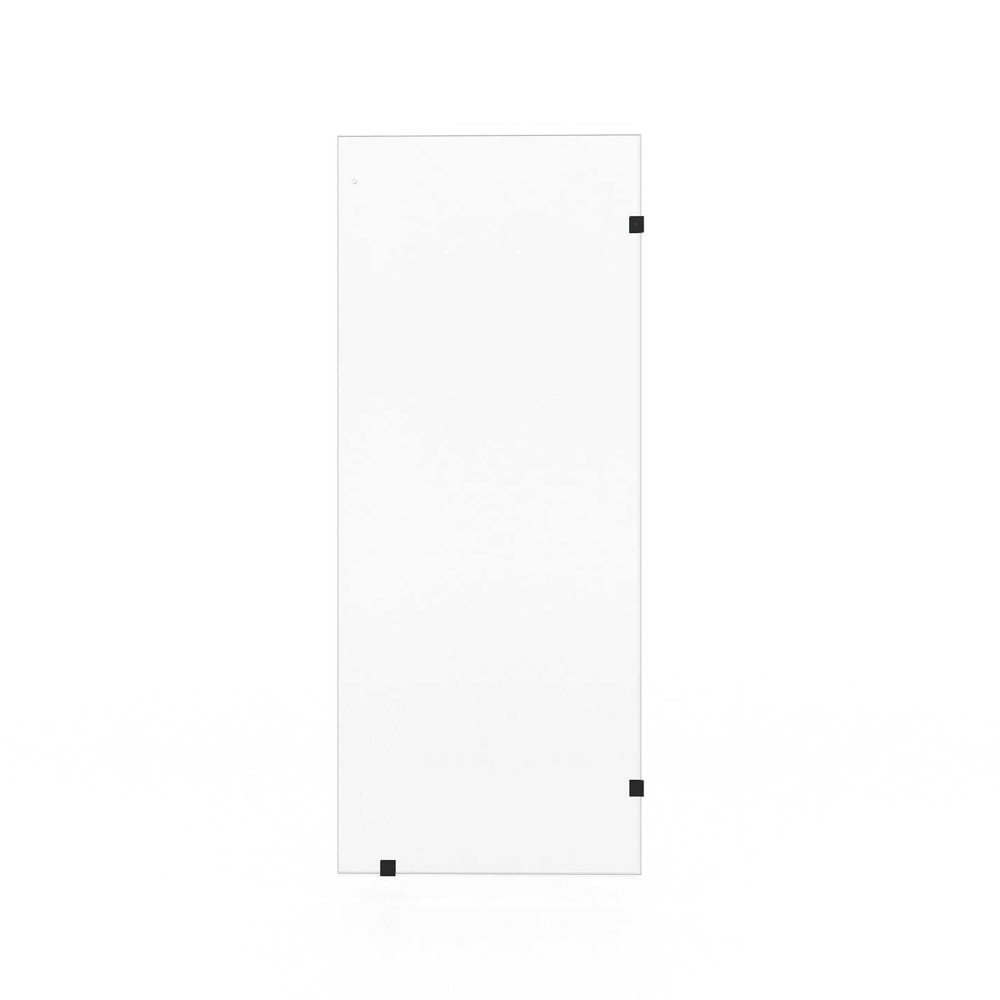 36x76 Shower Glass Panel for KPUY Frameless Double Sliding Door - 5/16" Thick Tempered Safety Glass with Explosion-Proof Film Nano Coating