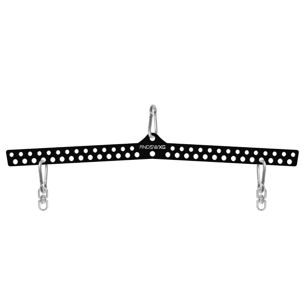 multi-grip lat pull down bar (Black, Large Size)