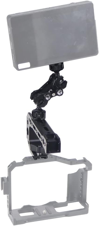 FEICHAO (3/8 1/4 Camera Protection Frame Adjustable Angle Magic Arm Kit Extension Accessories SLR Camera Micro-Single