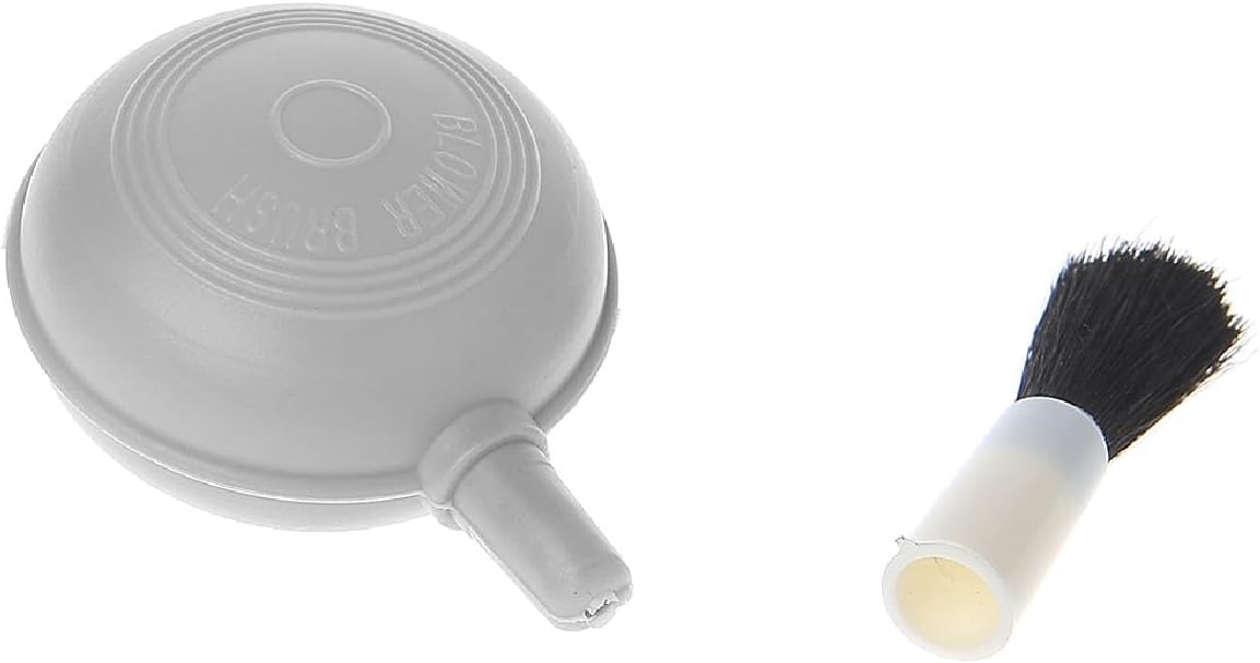 MLYCZONW 2 1 in Air Blower Brush, Removable Camera Lens Cleaning Tool with Soft Brush, Dust Remover