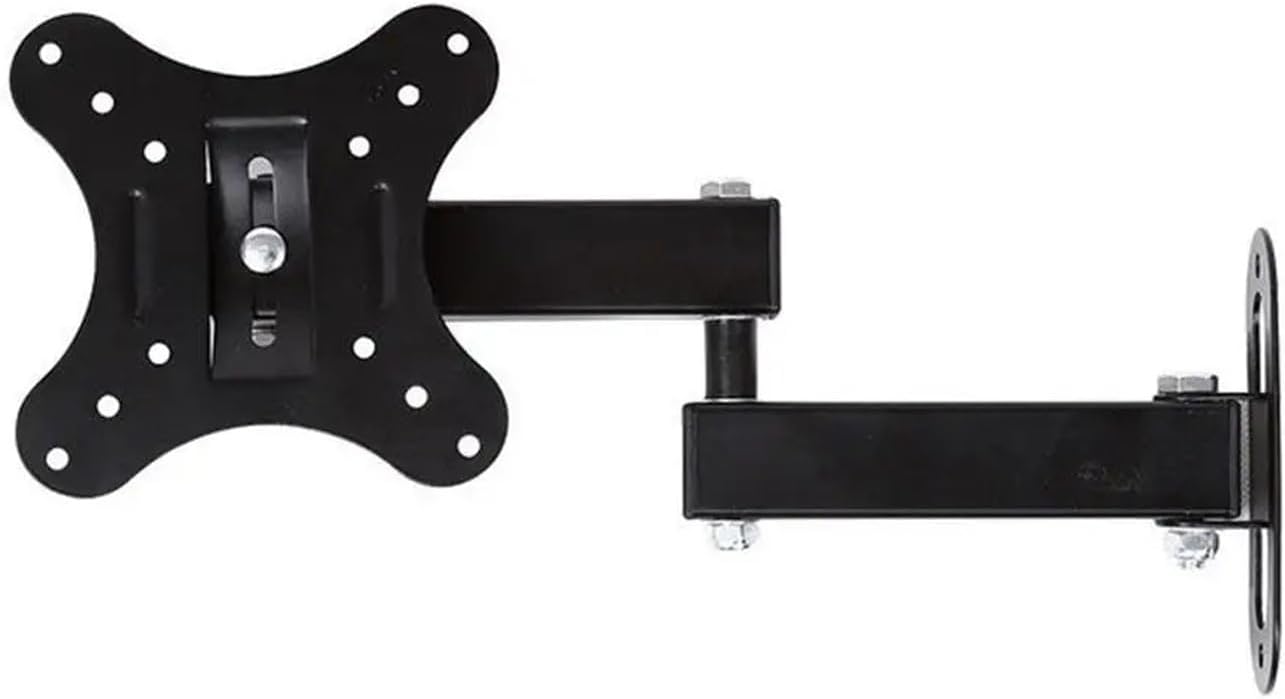 LOKLNEYK 10-27 Inch Display TV Wall Mount Articulating Arms Bracket, Swivel Tilt Extension Rotation, TV Monitor Stand