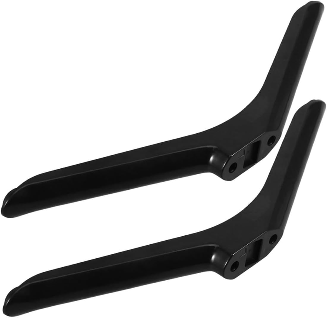 jojofuny 2pcs 55 Inch Tv Stand Base Pedestal with Screws for LCD LED Tvs, Stable Television Support Base Legs