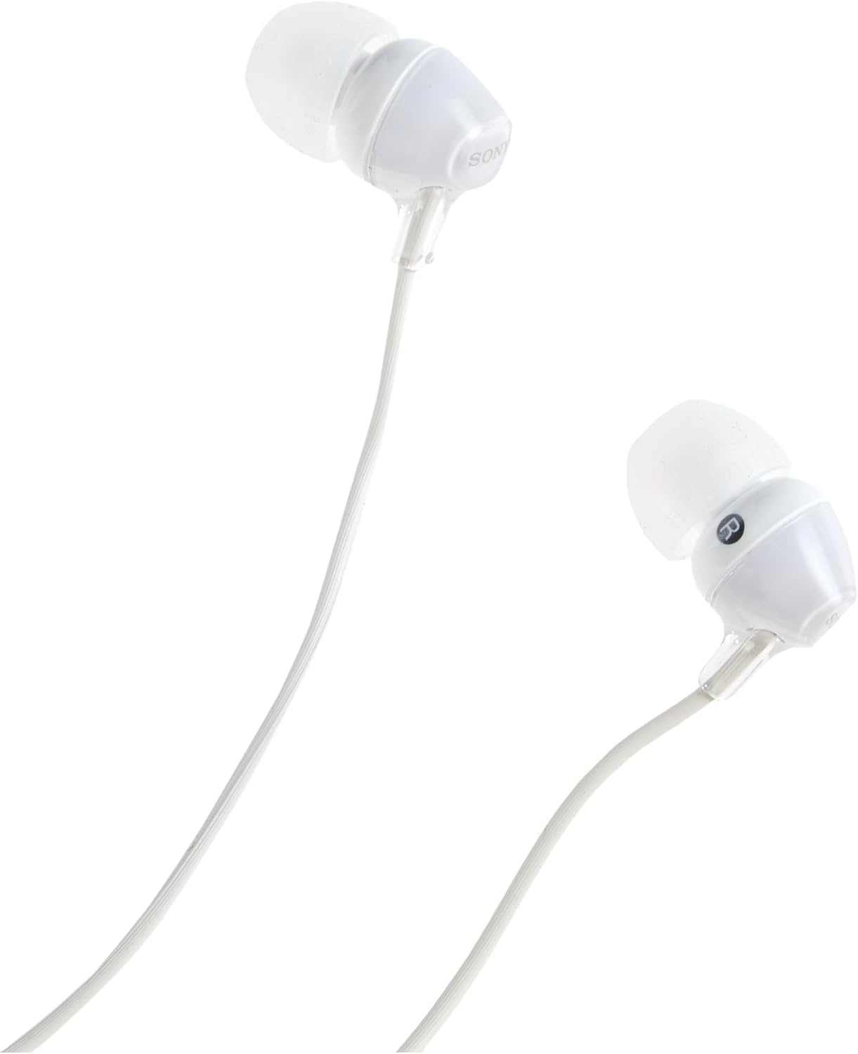 MDREX15AP Sony in-Ear Earbud Headphones with Mic, White