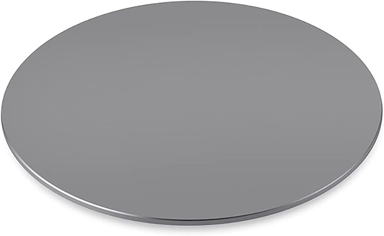 Yoqanr 360 Rotation Monitor Stand, Grey Aluminum Alloy, Wide Compatibility for iMac, Laptop, Potted Plants, Arts
