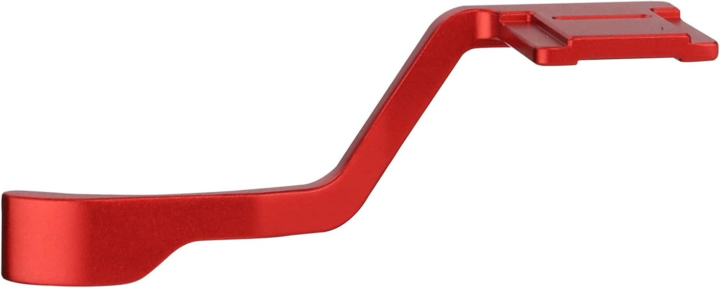 Red Thumb Up Hand Grip for Nikon Z fc Mirrorless Camera - Metal Hot Shoe Support