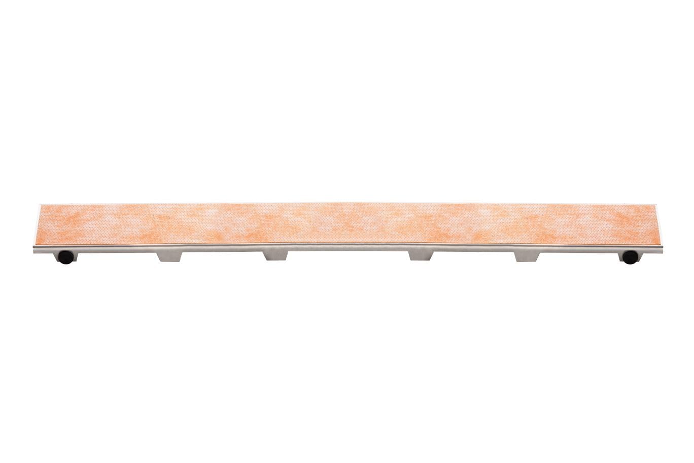 Schluter Kerdi-Line Frameless Tileable Grate Assembly for Ceramic & Stone Tiles - Use with Off-Set Outlet Channel Body - Tile Design, 40" Length - KL1DROE100