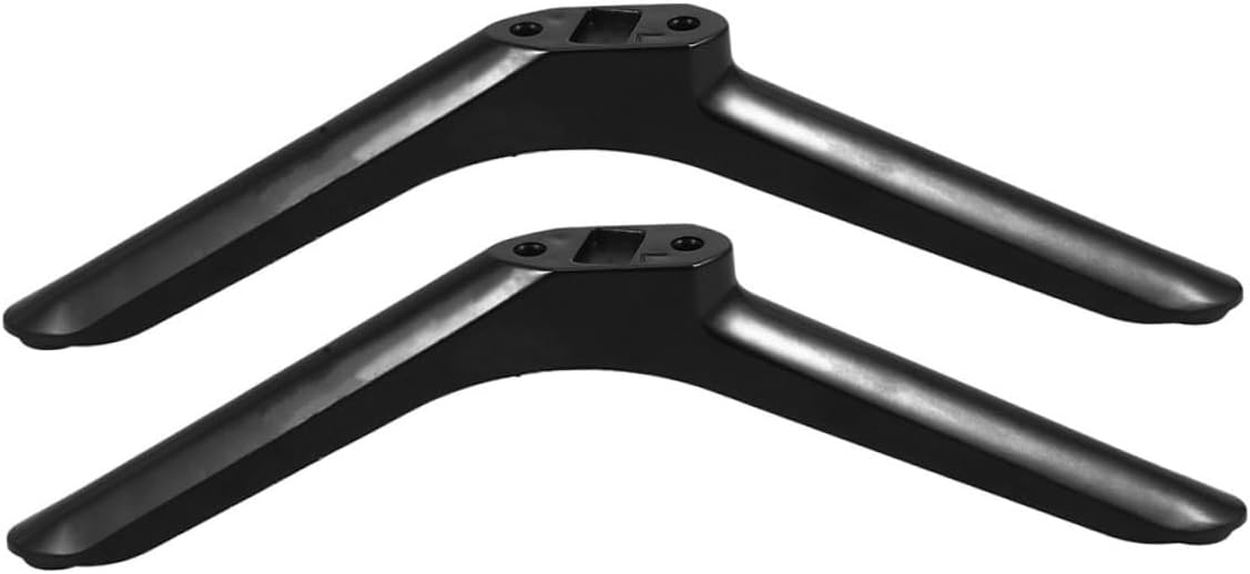 MOLUCKFU 2pcs 55-inch Tv Stand Base with Screws for LCD LED Tvs, Heavy Duty Television Pedestal Feet Stable Tabletop