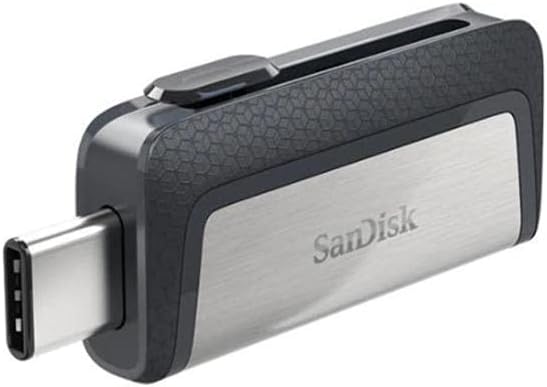 Sandisk 64GB 3.1 SDDDC2-064G-G46, Ultra Dual Drive USB Type-C - USB-C, USB - Grey/Silver