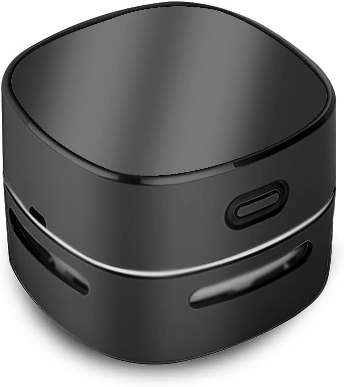 400 mins,360 ODISTAR Desktop Vacuum Cleaner, Mini Table dust Sweeper Energy Saving,High Endurance up to Rotatable