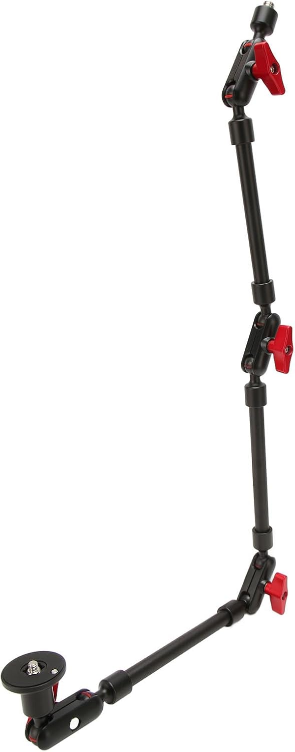 Sorandy 360 Overhead Camera Mount, Adjustable Articulating Magic Arm with Degree Rotation, Overhead Tripod, Webcam