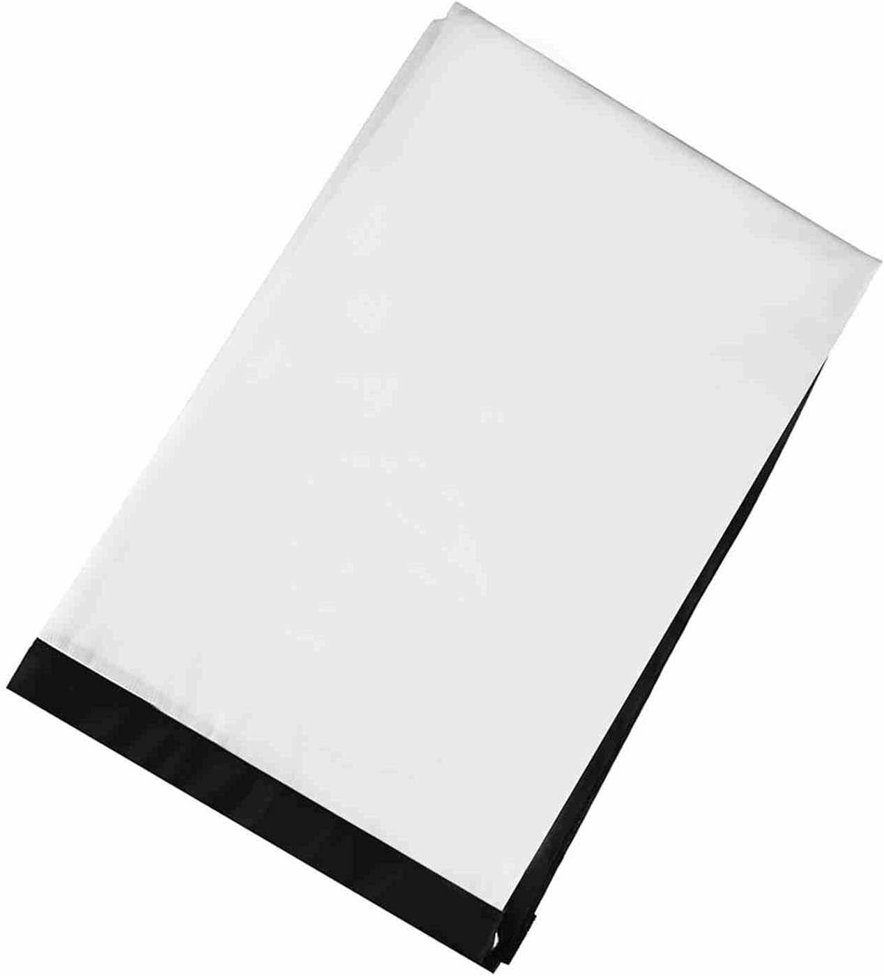 Yosoo Health Gear 16:9 40 121 inches Projection Screen Indoor Outdoor Projector Curtain, Thicken Portable White