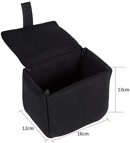 Tbest Travel Padded Camera,Small Mirrorless Camera Insert DLSR Camera Bag Insert Padded Shockproof Foldable Camera