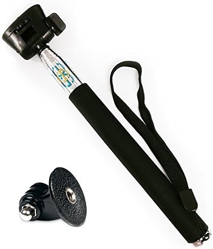SSE 27" 3/4/5/6/7/8/9/10/11/12/13/14 Extendable Handheld Monopod Selfie Stick Pole with Tripod Mount Adapter for GoPro